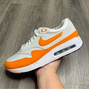 New Nike Air Max 1 ‘86 OG Mens Size 9 Golf Shoes White Ceramic Orange DV1403-118